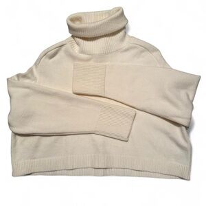 Zara Cream Cowl Neck Sweater